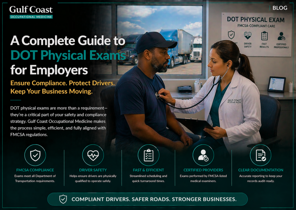 DOT physical exams for employers