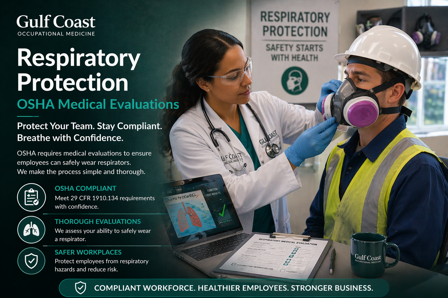 Respiratory protection and workplace safety