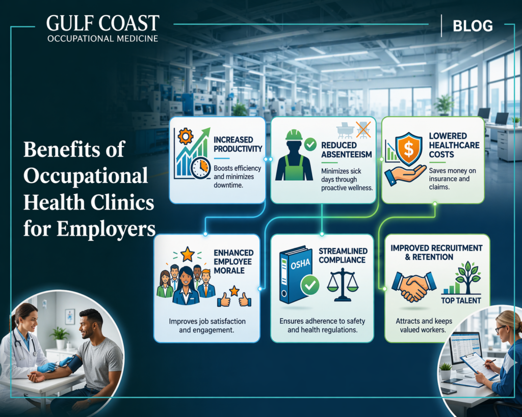 Benefits of occupational health clinics