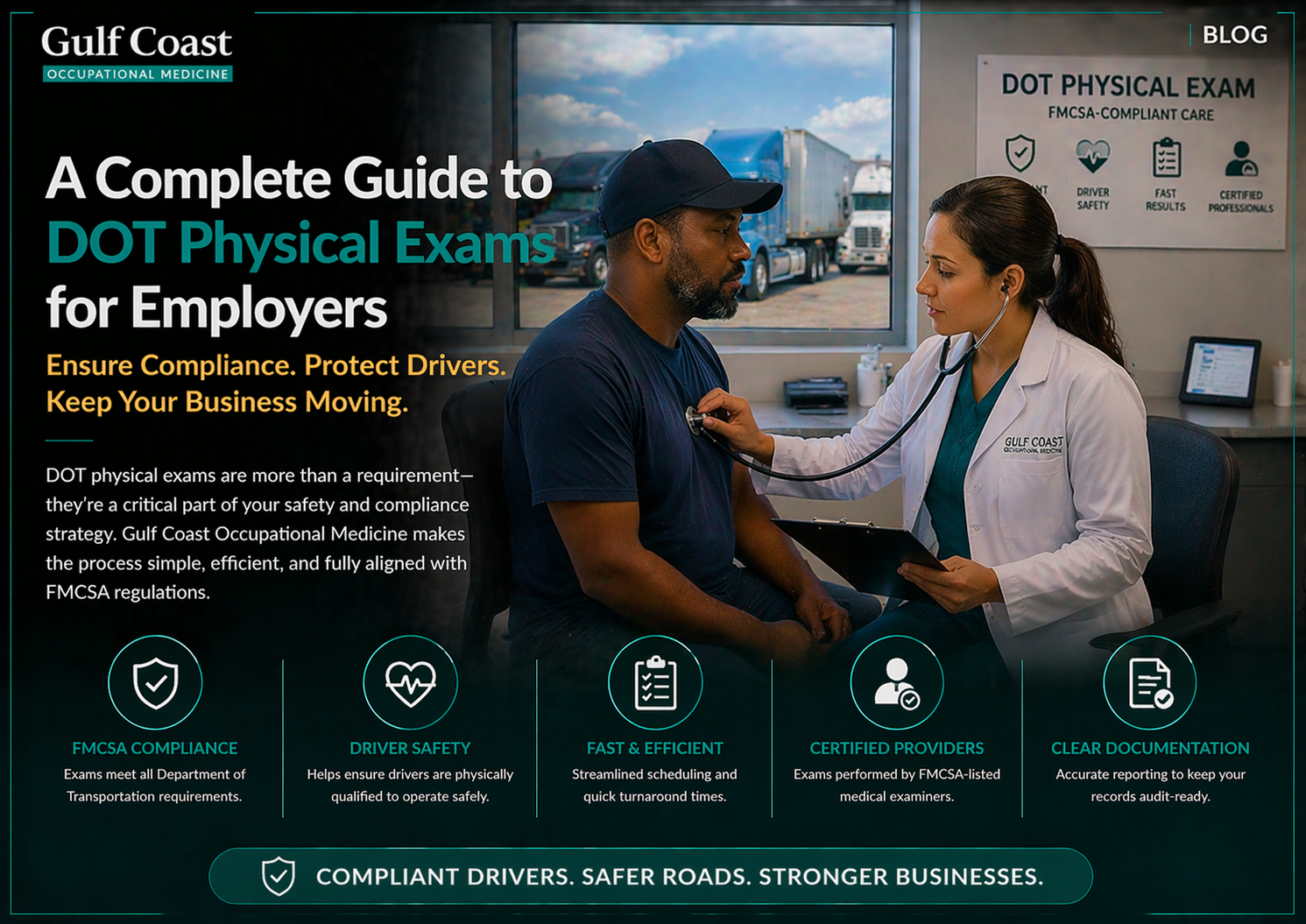 DOT physical exams for employers