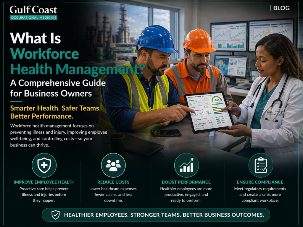 Workforce health management in action