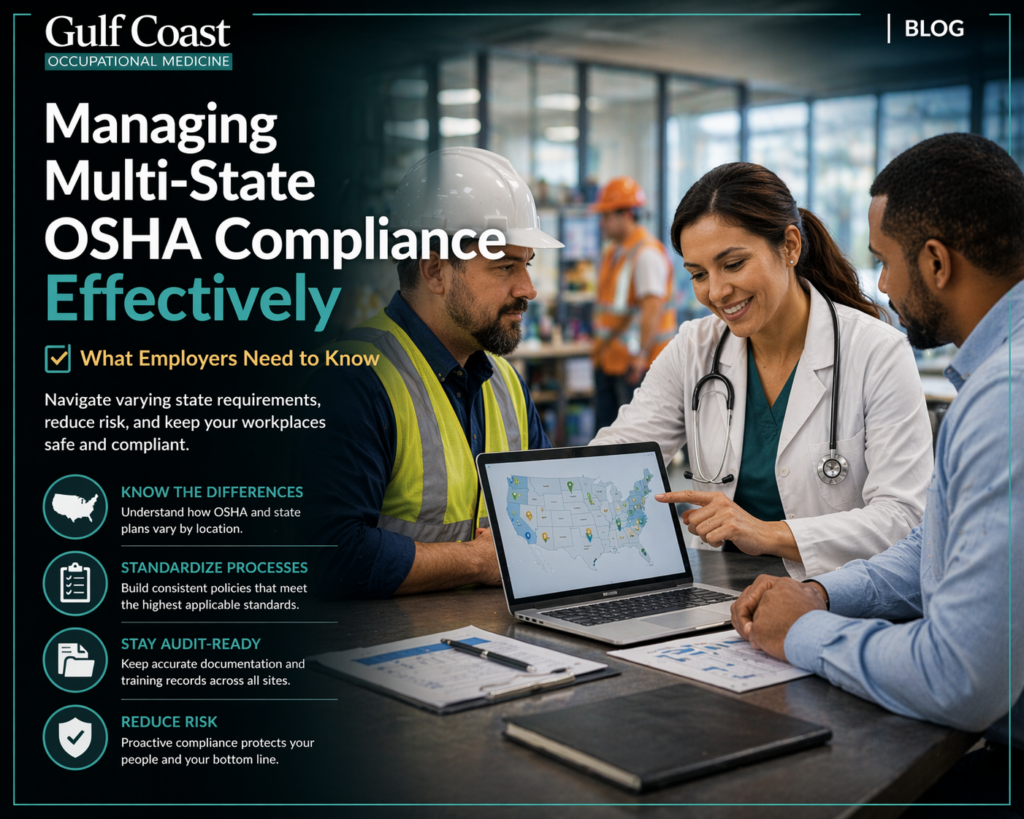 Managing multi-state OSHA compliance effectively