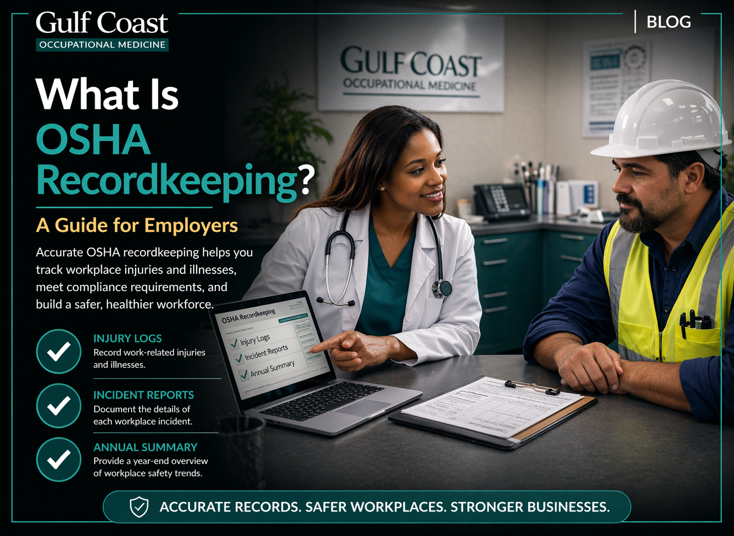 OSHA recordkeeping explained in consultation