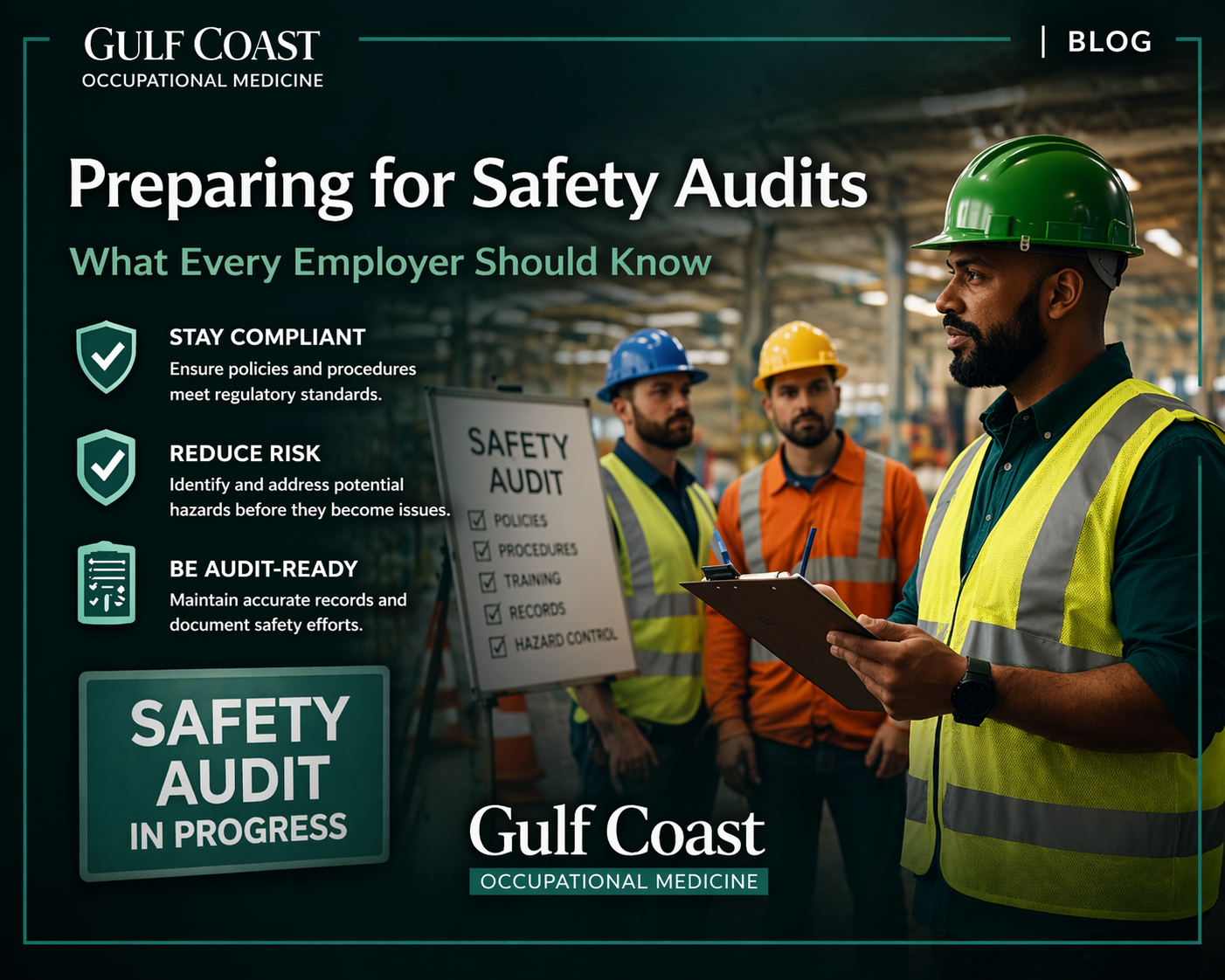 Preparing for safety audits