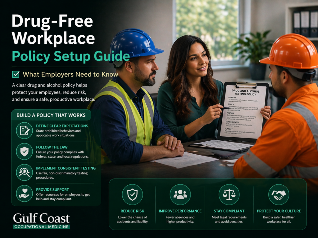 Workplace drug-free policy guide