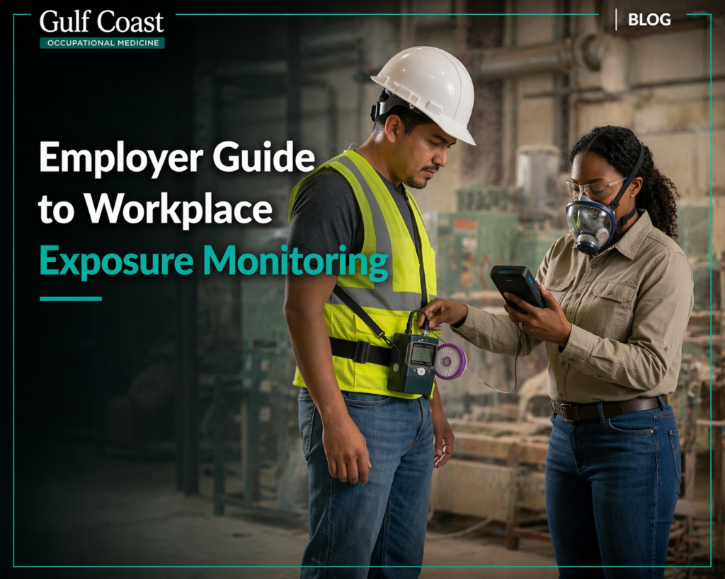 Workplace exposure monitoring in action